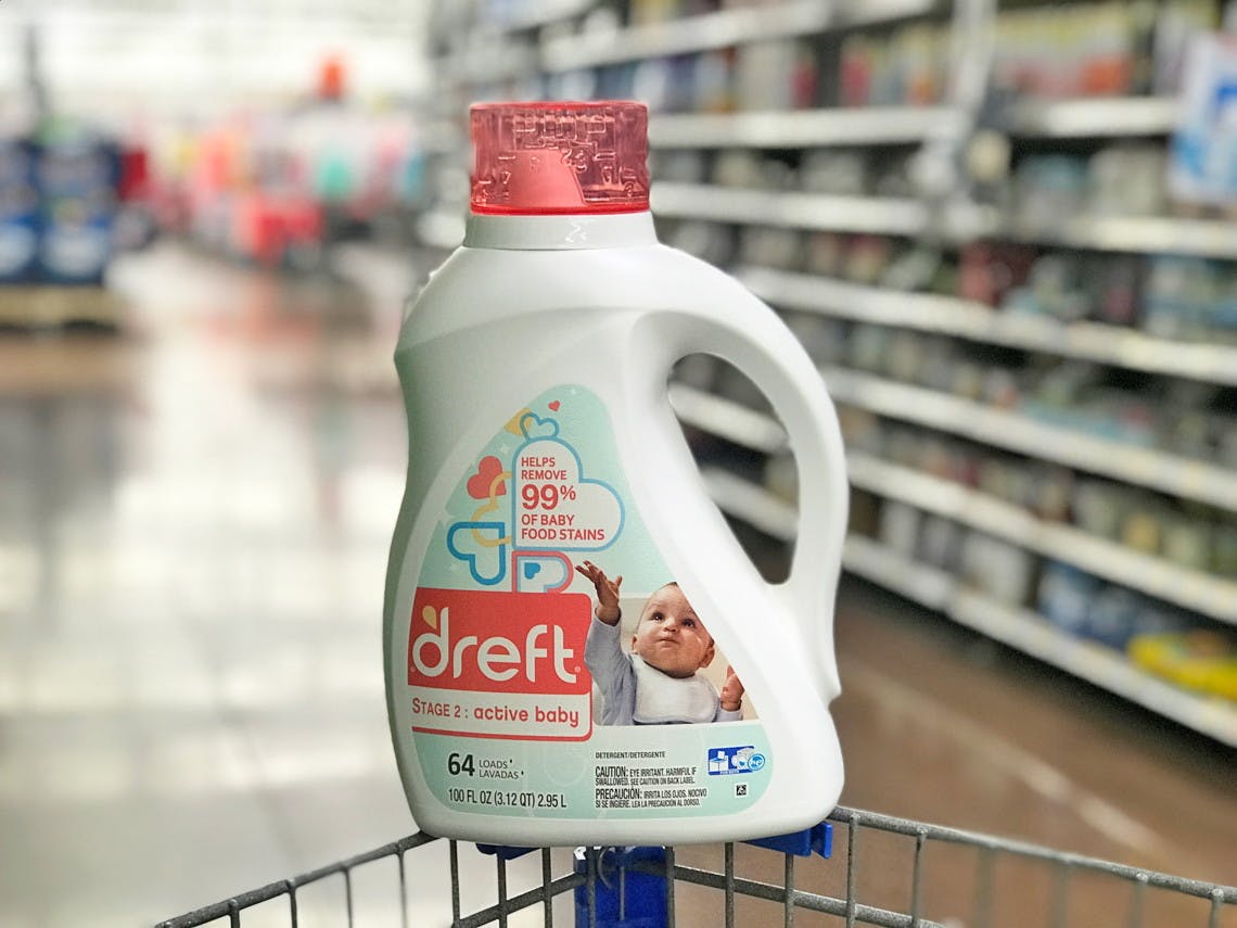 walmart dreft baby detergent