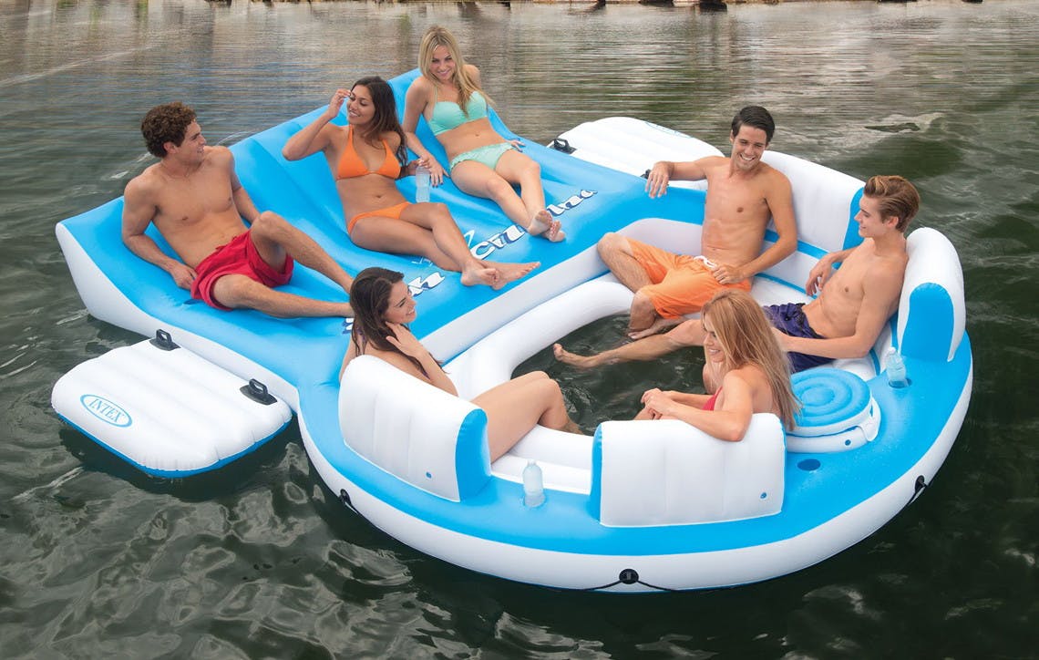 intex inflatable raft