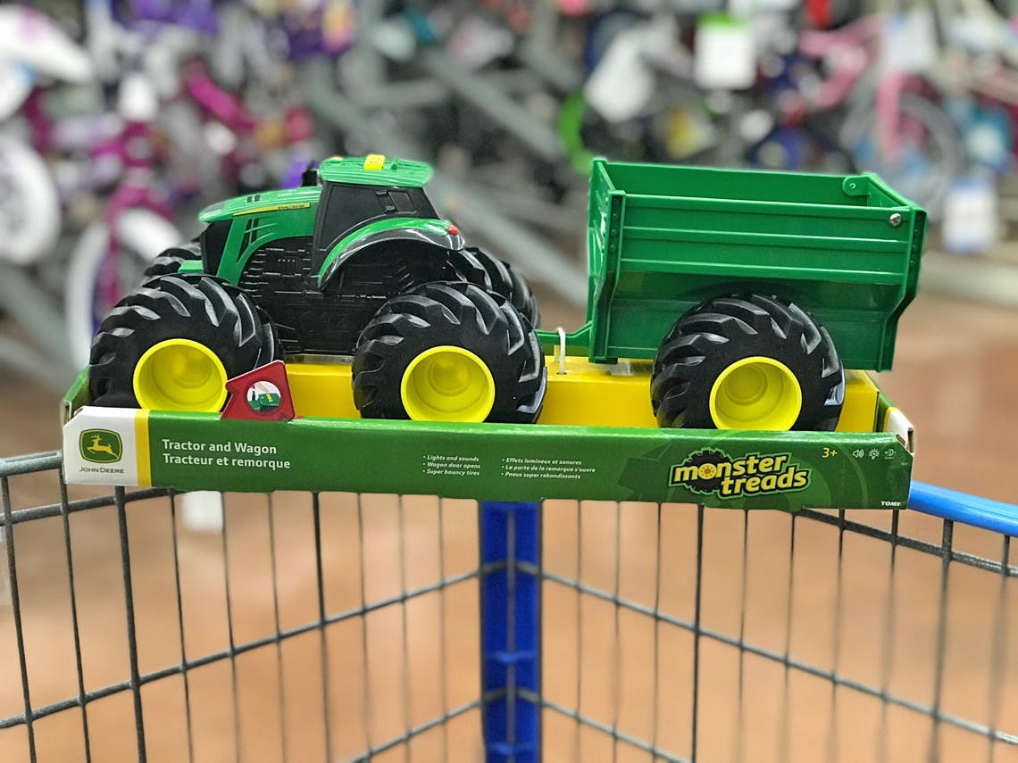 john deere truck and tractor toy