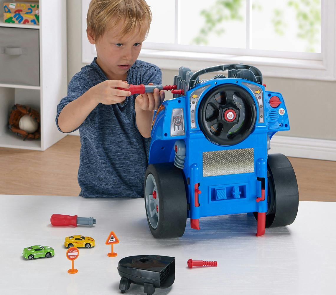 Kid Connection Take-apart Engine & Race Track Set for sale online 