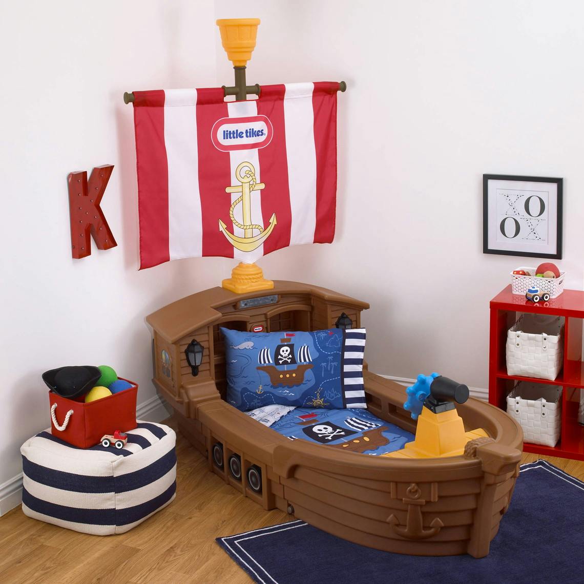 Little Tikes Pirate Ship Toddler Bed, $249 at Walmart!   The Krazy 