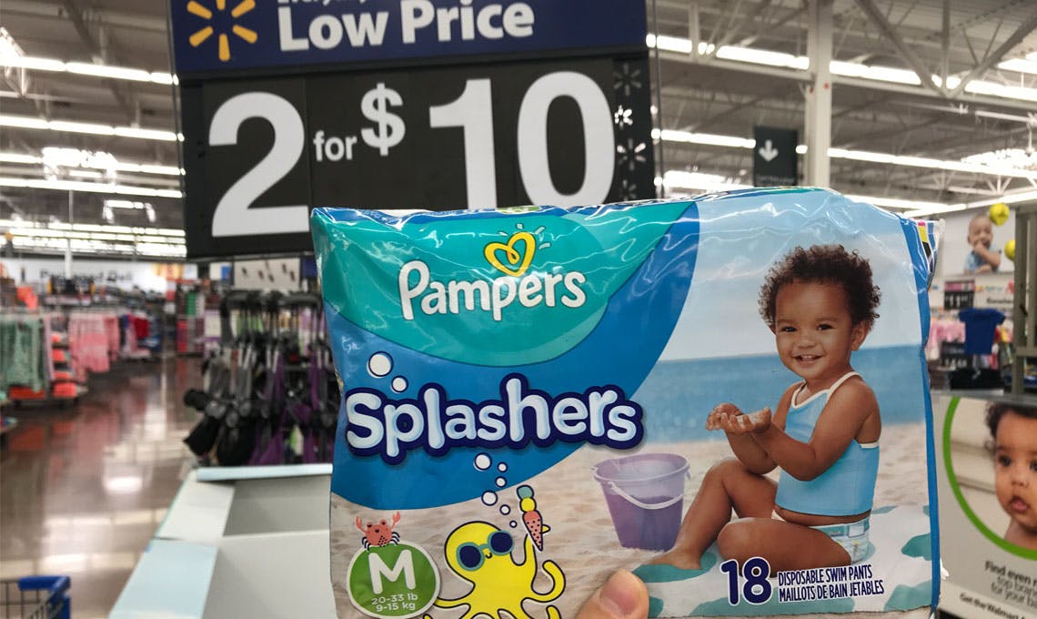 pampers splashers walmart