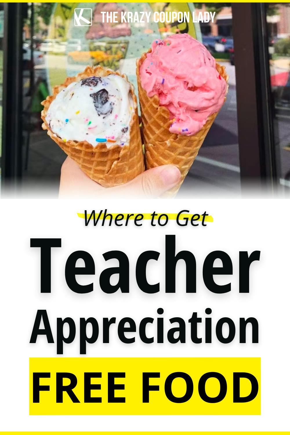 Where to Get Teacher Appreciation Week Free Food Deals