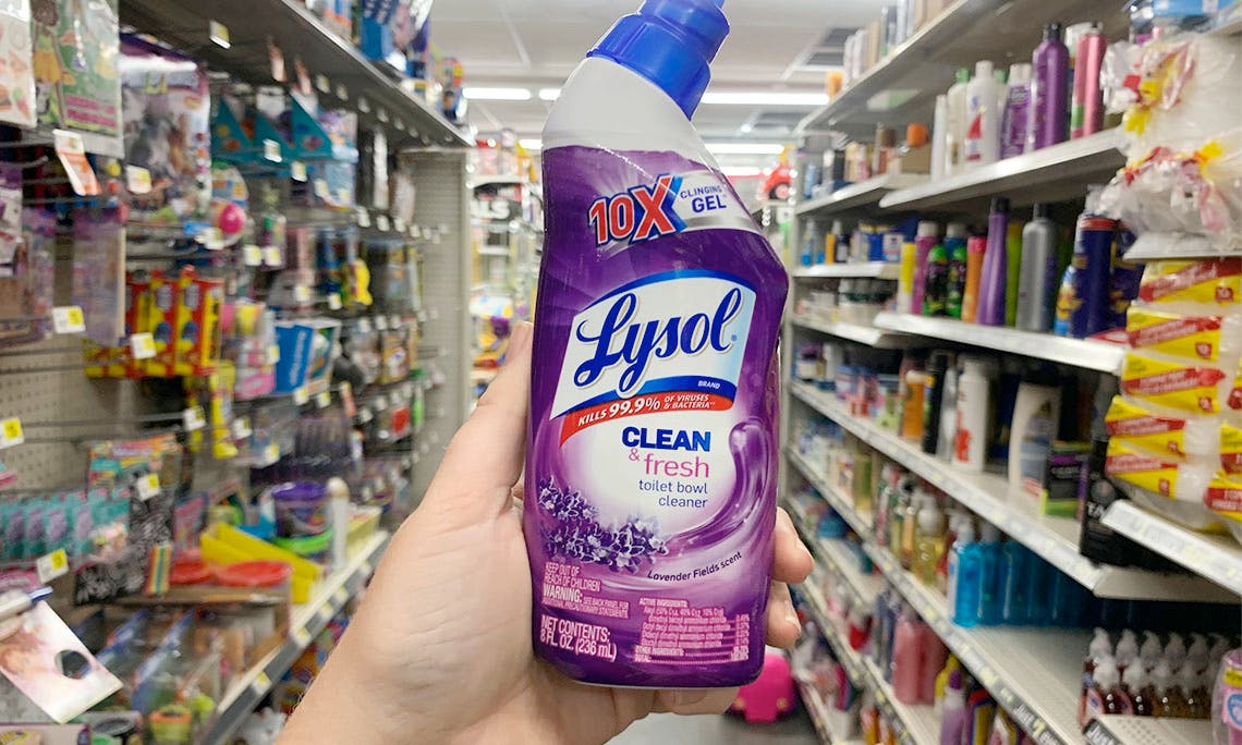 Lysol Toilet Bowl Cleaner Only 0 50 At Family Dollar The Krazy Coupon Lady