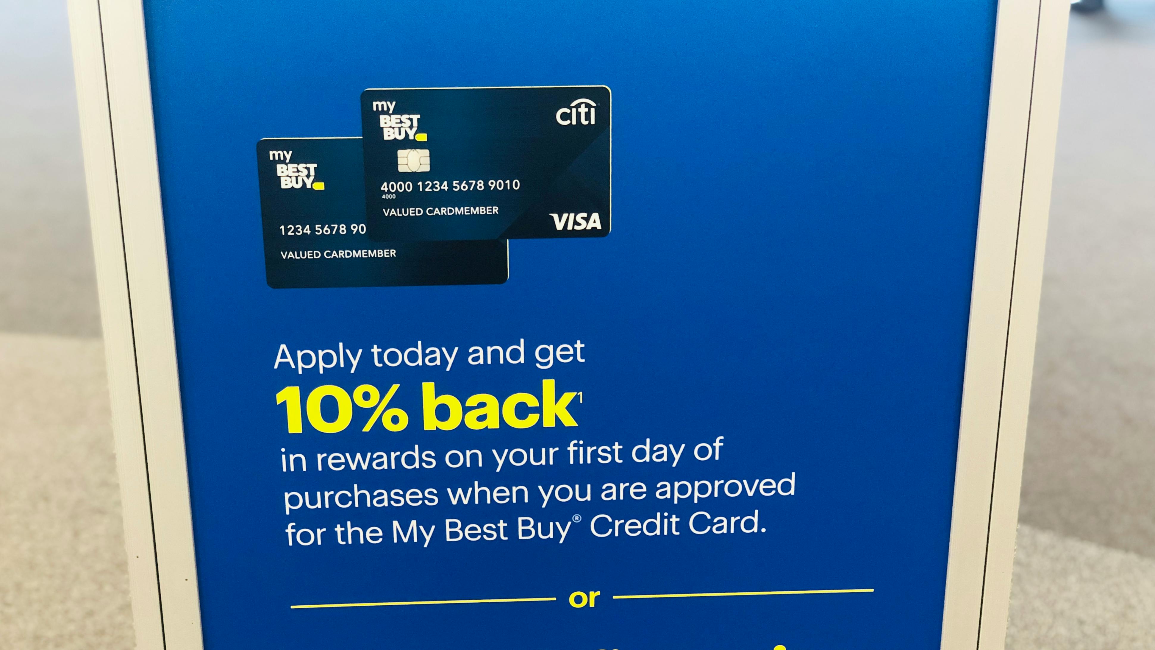 best buy rewards card balance