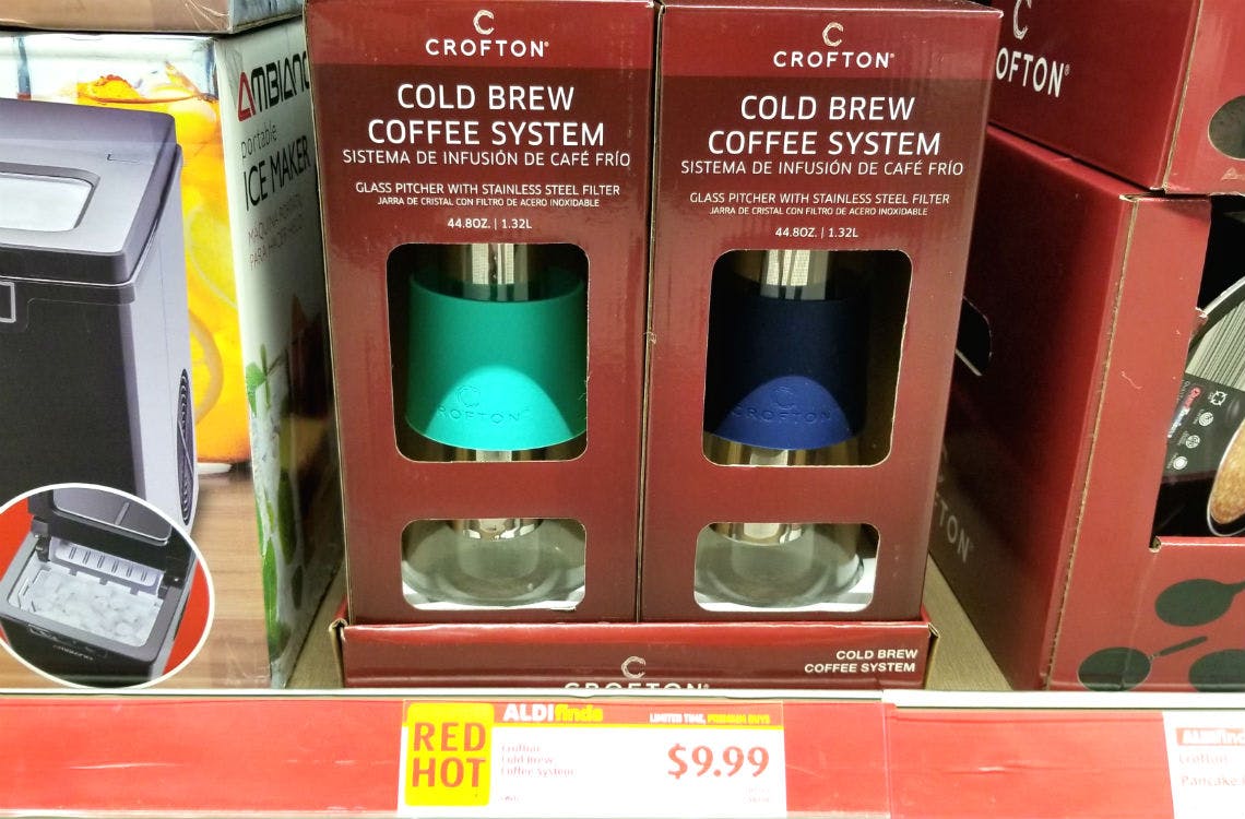 Crofton Cold Brew Coffee System, Only 9.99 at Aldi! The Krazy Coupon