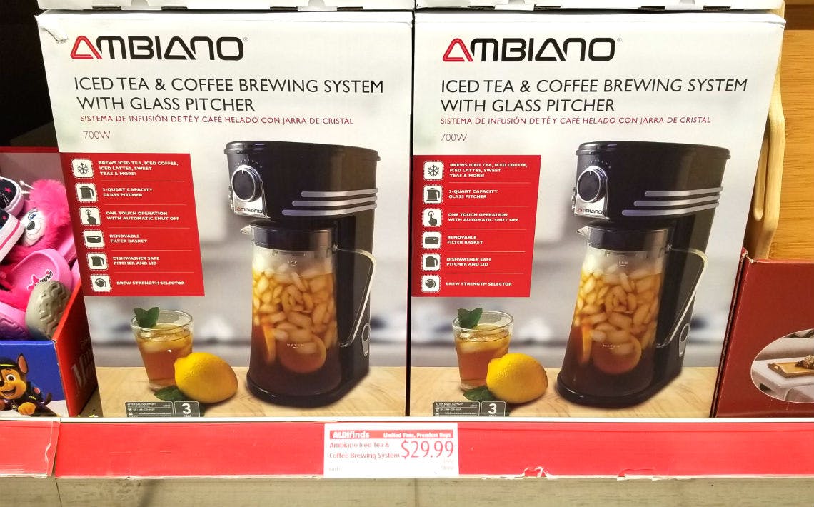 ambiano cold brew coffee maker