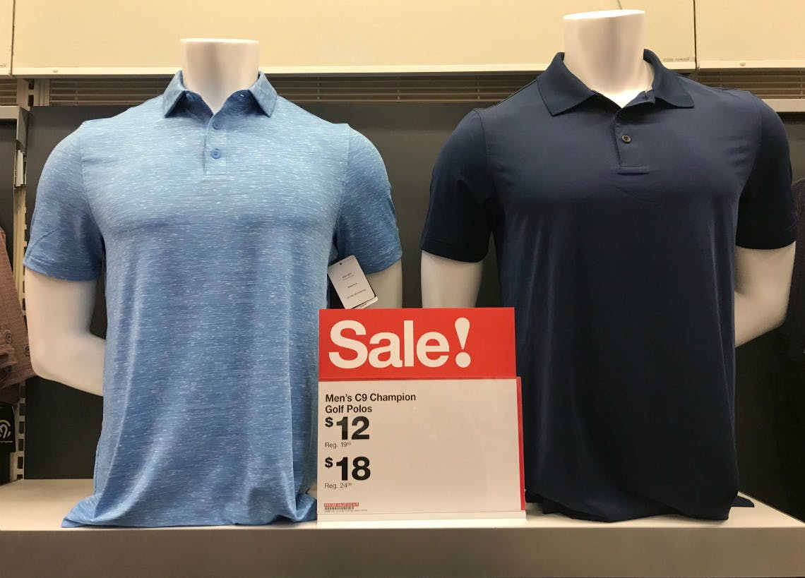 C9 Champion Golf Polo Shirts, Only $11 