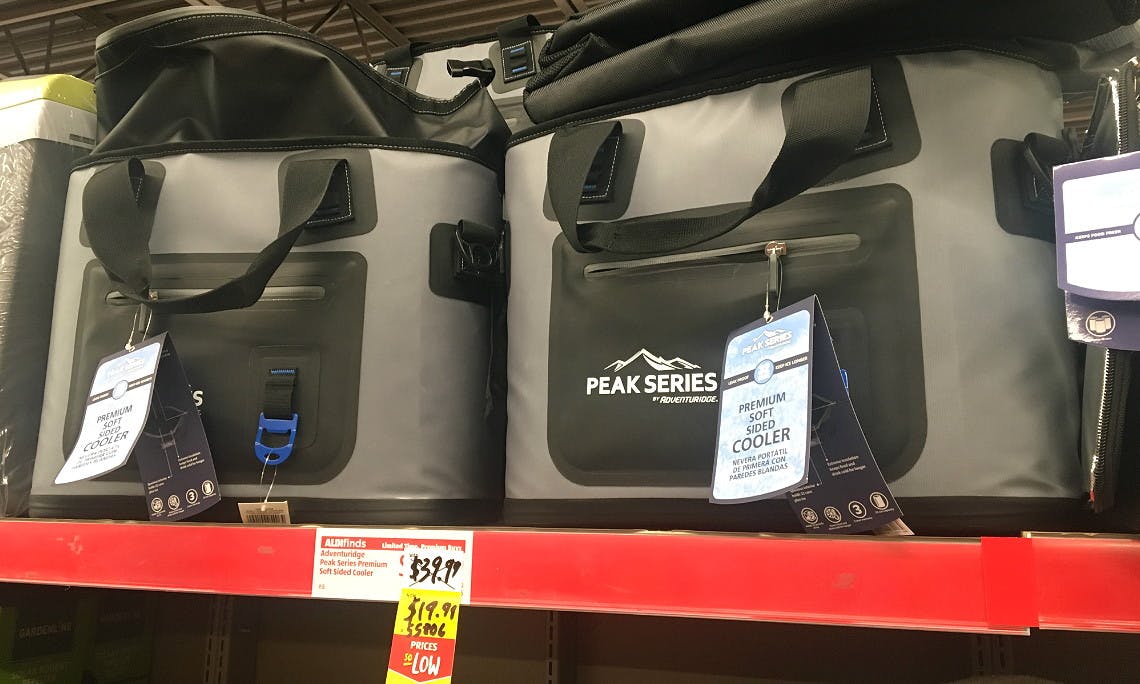 peak series soft sided cooler