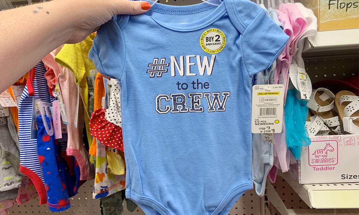 dollar general baby clothes