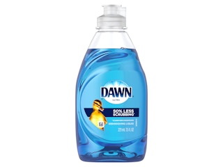 bottle of original dawn dish soap in ultra scent
