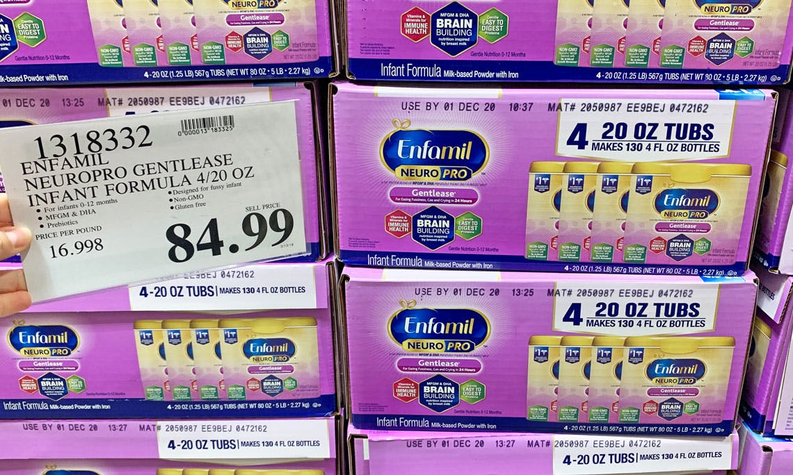 target enfamil neuropro gentlease