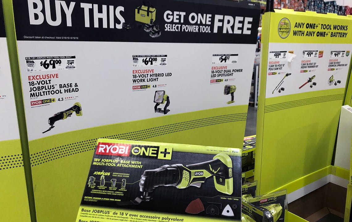 home depot ryobi father's day sale