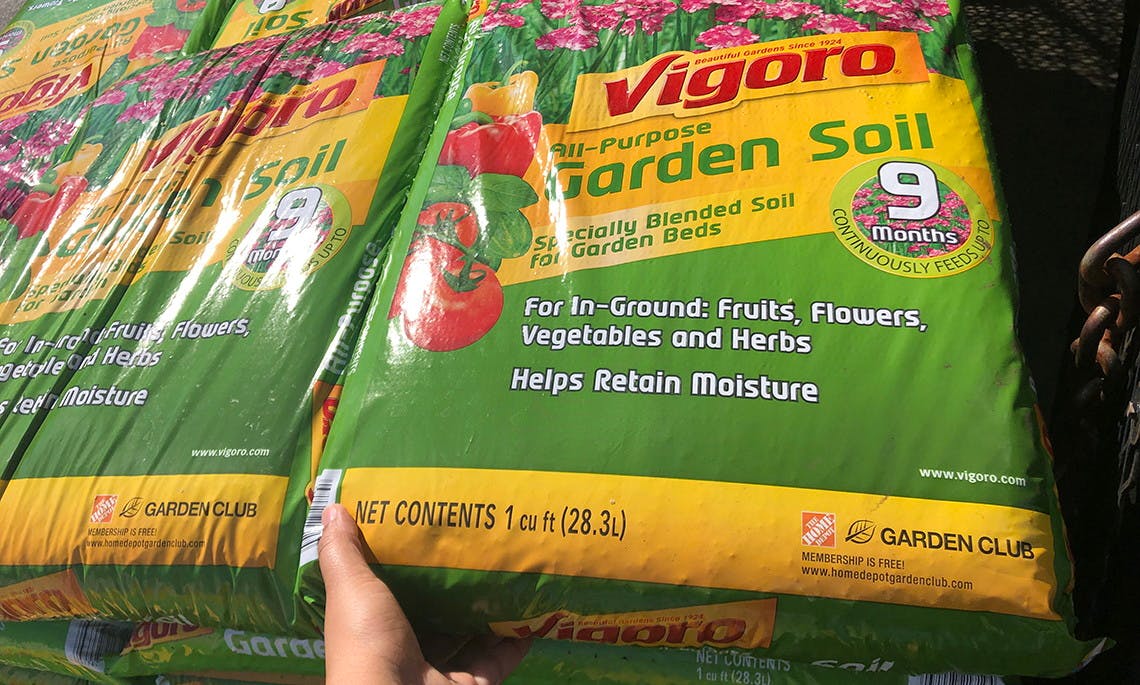 Vigoro Garden Soil, Only $2.50 at Home Depot! - The Krazy Coupon Lady