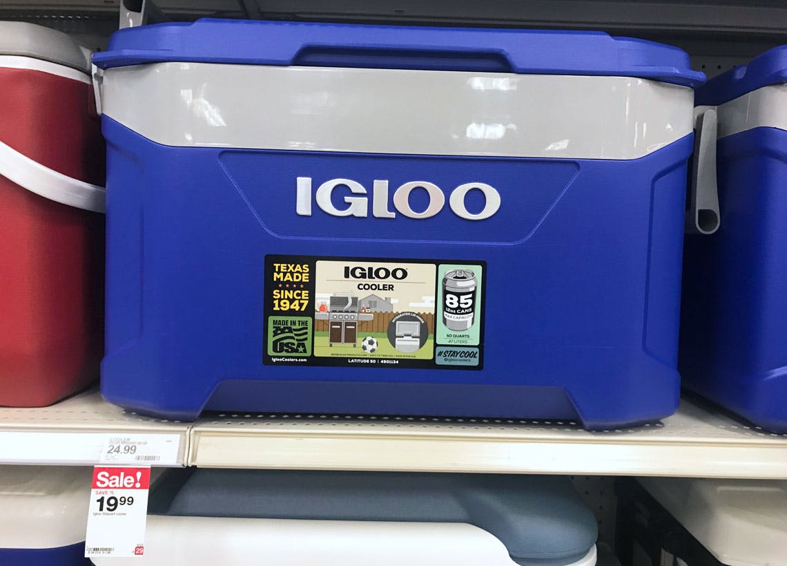 igloo 85 can cooler