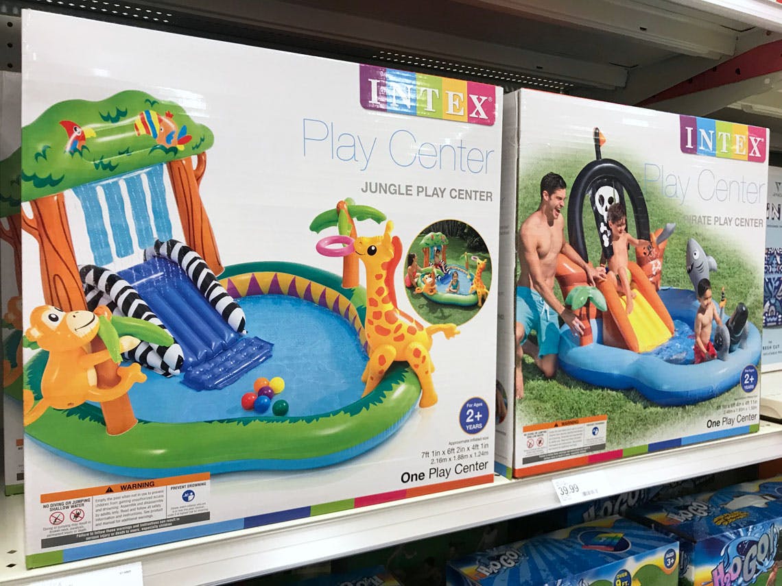 inflatable pool play center