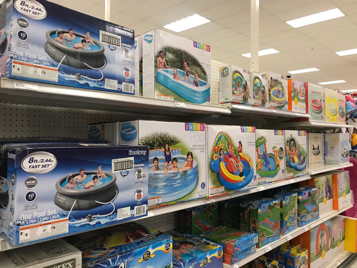 target store swimming pools