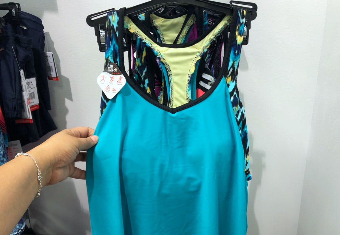 kohls plus swimwear