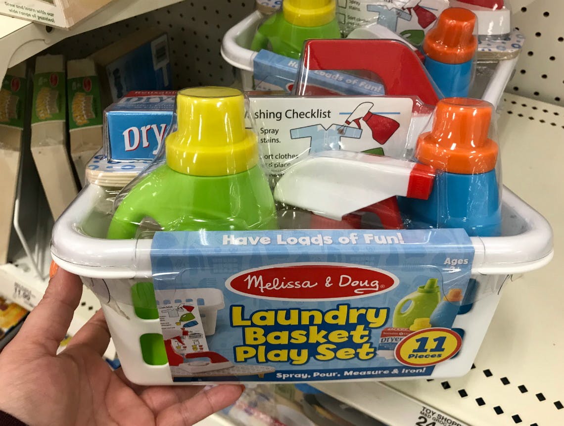 melissa and doug laundry set
