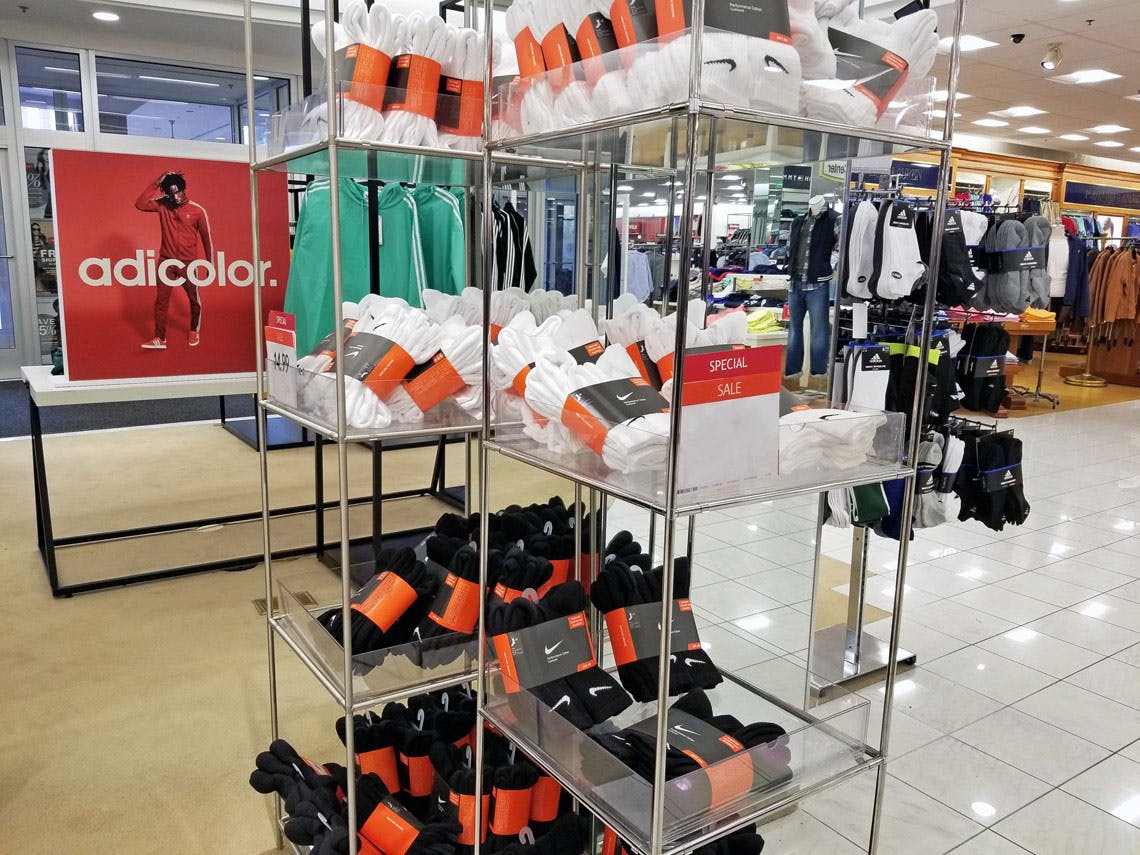 macys nike socks