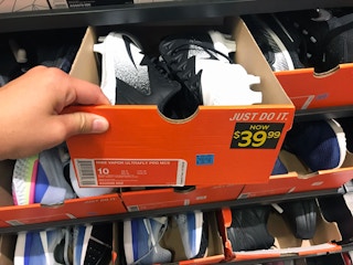 shoes at a Nike Factory Store