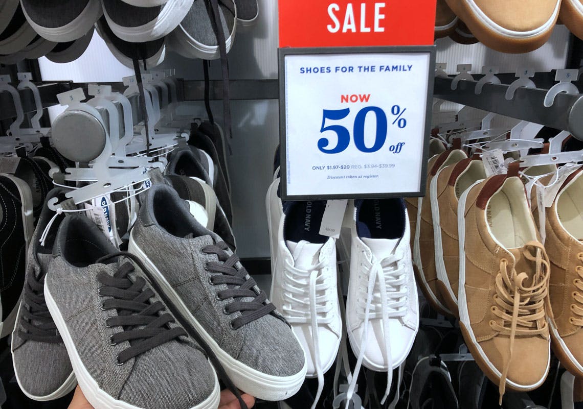 old navy shoes on sale