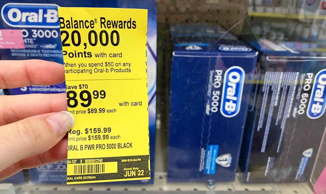 OralB Pro 5000 Toothbrush, Only 34.99 at Walgreens