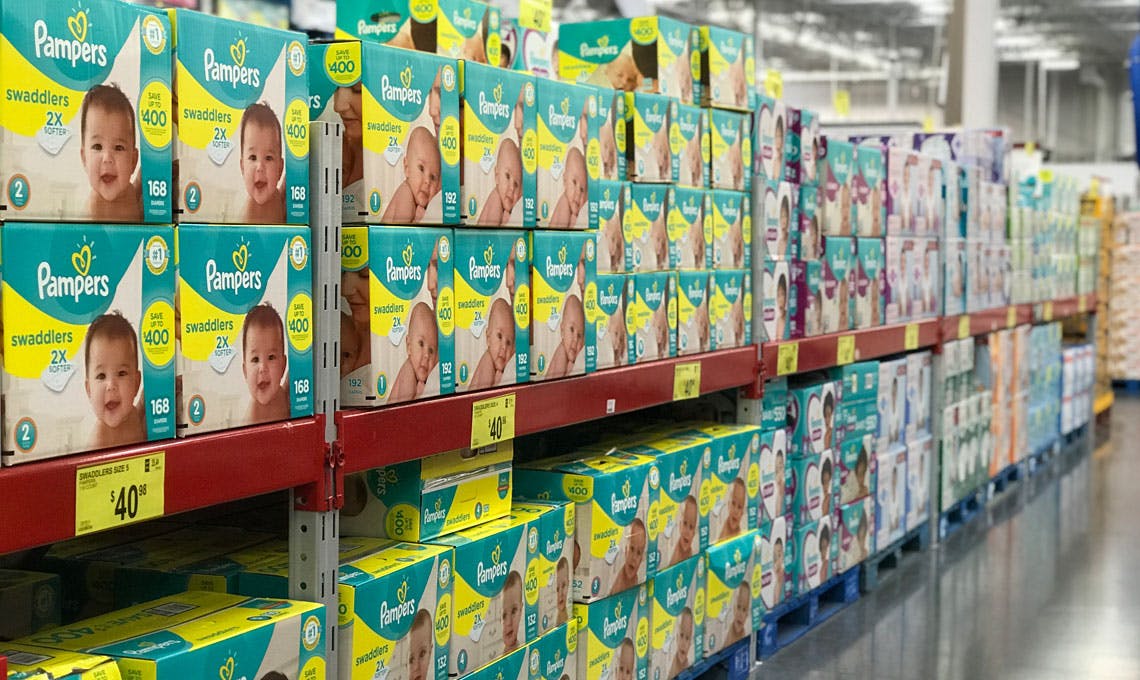 sam's club pampers