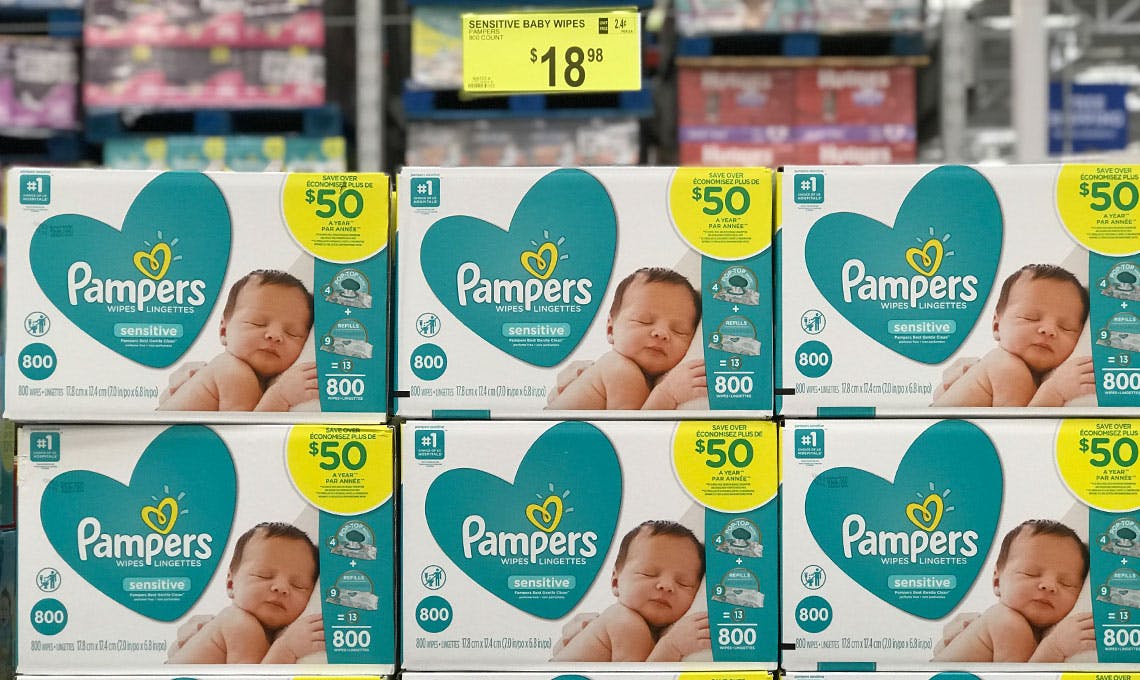 pampers at sams