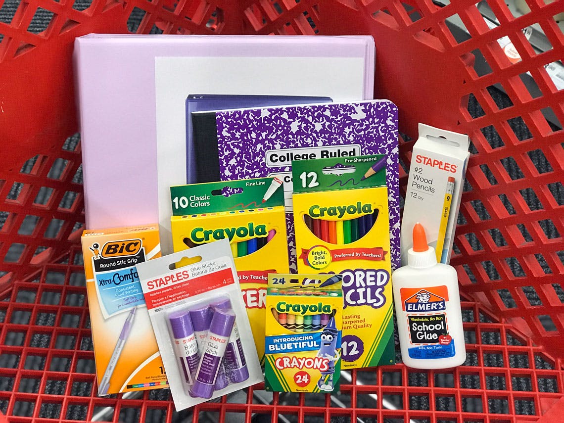 Free School Supplies at Staples After Cash Back The Krazy Coupon Lady