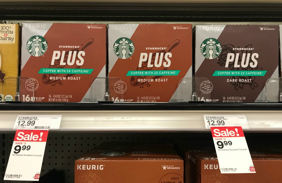 Starbucks Plus Coffee 16-Count K-Cups 