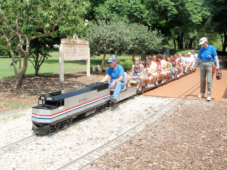 Largo Central Railroad's miniature train
