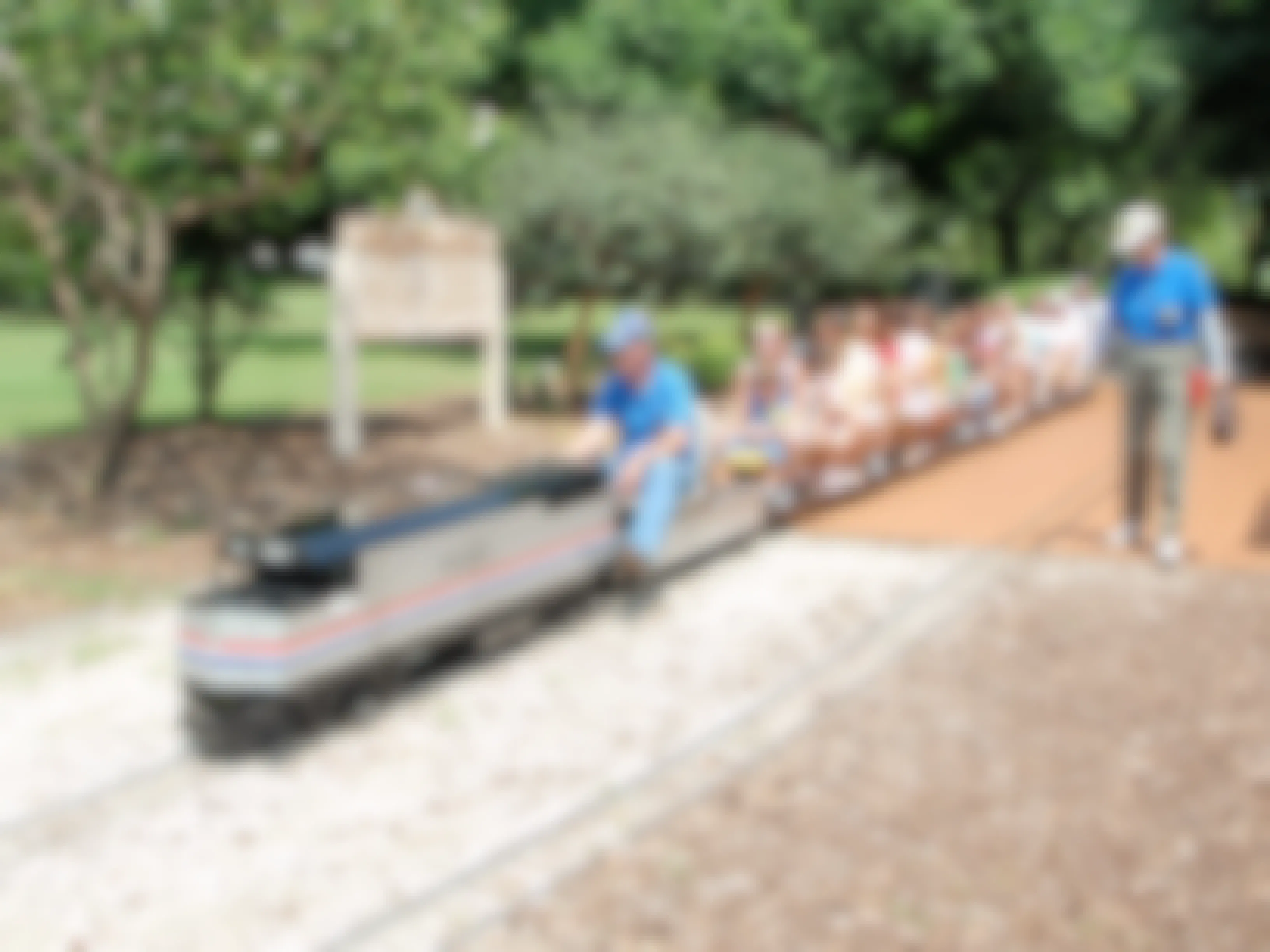 Largo Central Railroad's miniature train