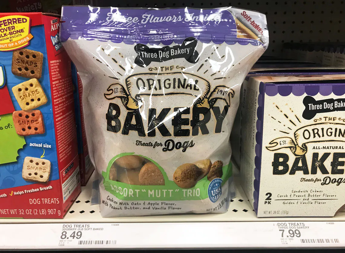Three Dog Bakery Treats, Only $4.25 at Target! - The Krazy Coupon Lady