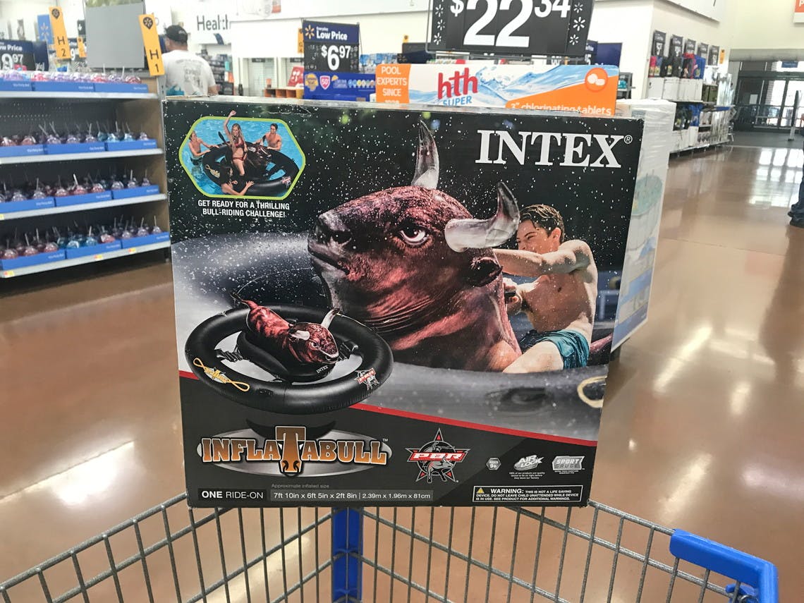 inflatabull walmart