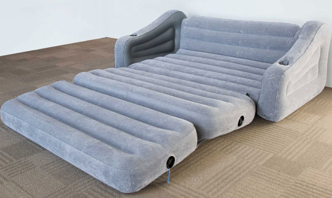 Intex 2 In 1 Couch And Air Mattress Futon Only 20 At Walmart