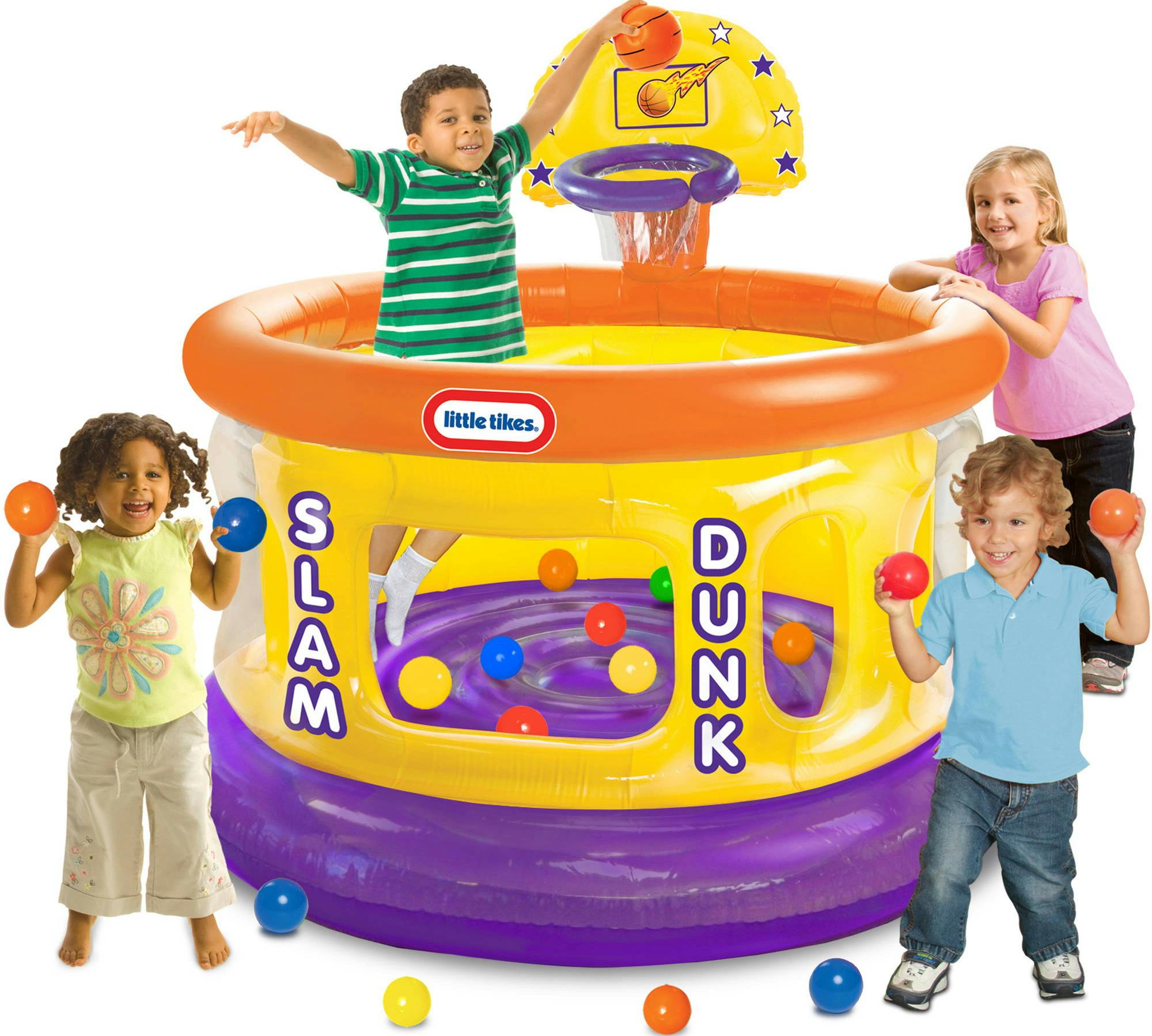 little tikes slam dunk ball pit