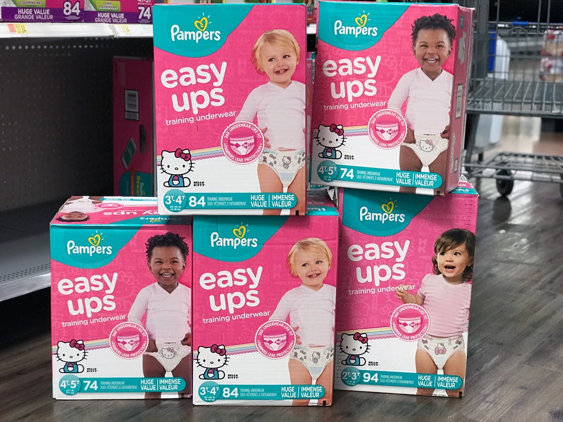 pampers pull ups walmart