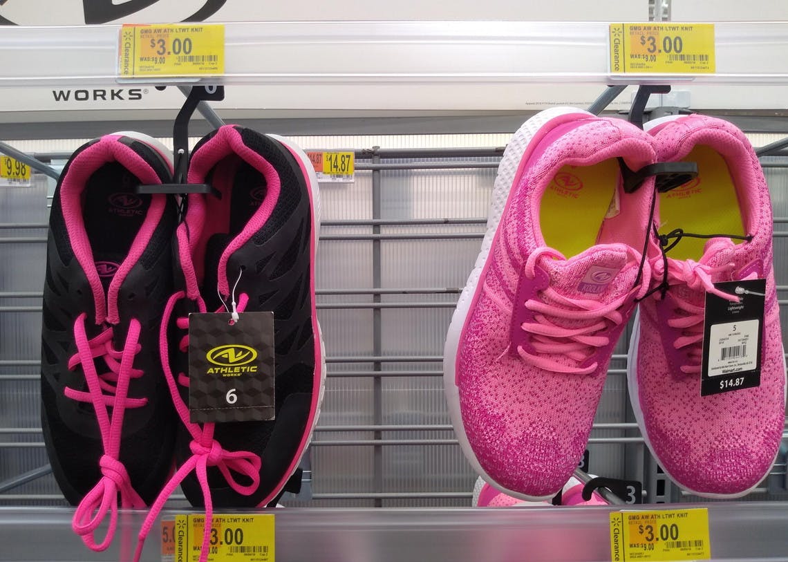 shoes at walmart in store