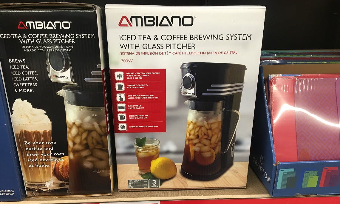 ambiano cold brew coffee maker