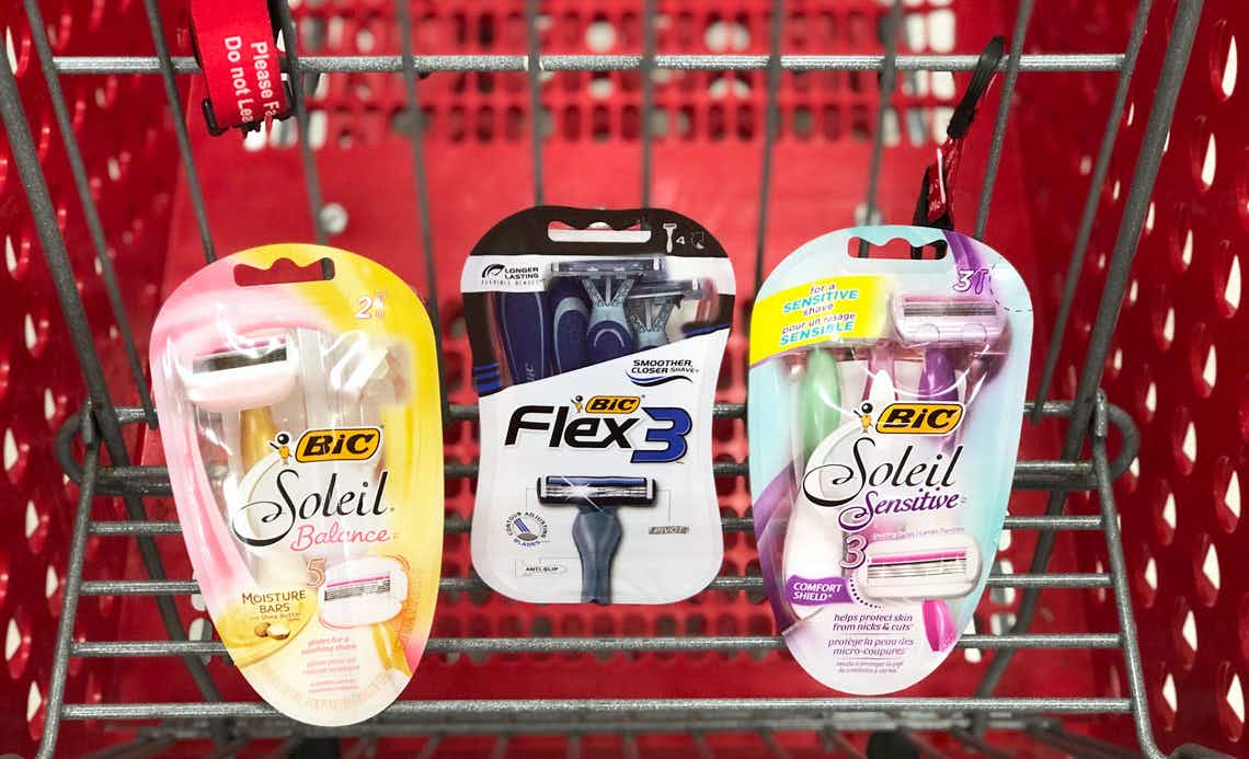 Get Better-than-Free Bic Razors at Target!
