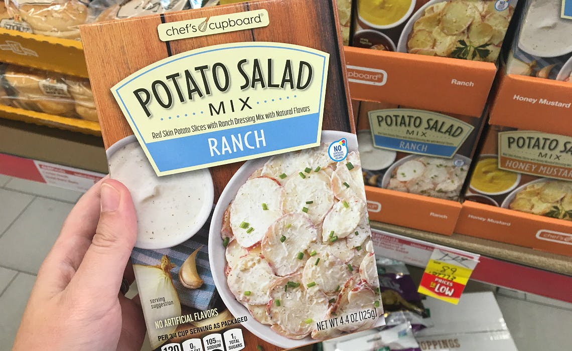 Chef S Cupboard Potato Salad Mix Only 0 89 At Aldi The Krazy