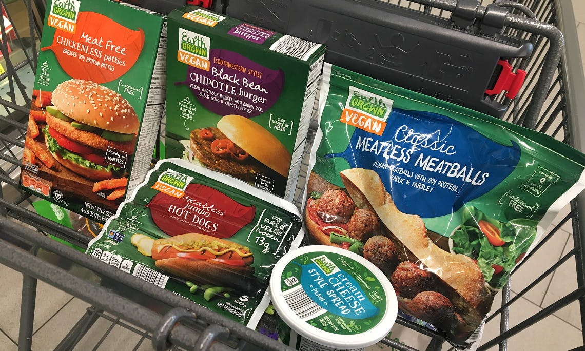 Earth Grown Vegan Products, as Low as $2.39 at Aldi! - The Krazy Coupon ...