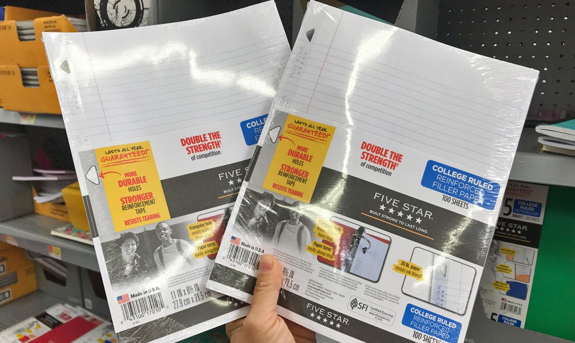 walmart filler paper