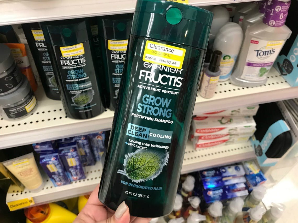 Clearance! Garnier Fructis Shampoo, Only 0.44 at Target