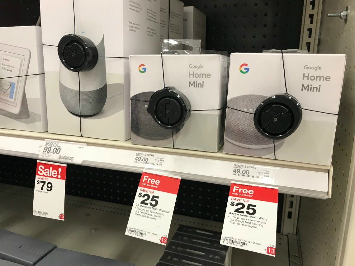 google home mini price target
