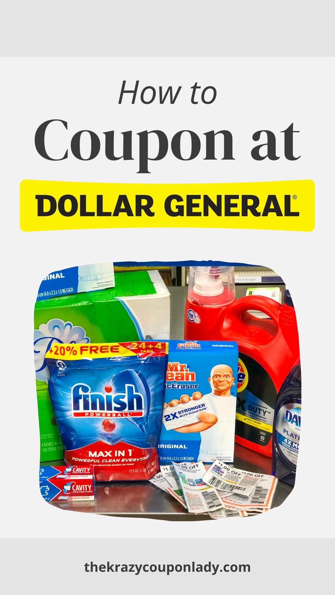 How to Coupon at Dollar General