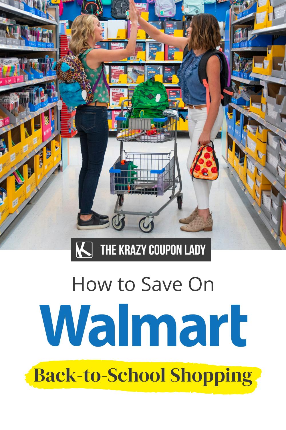 How to Save on Walmart Back-to-School Shopping