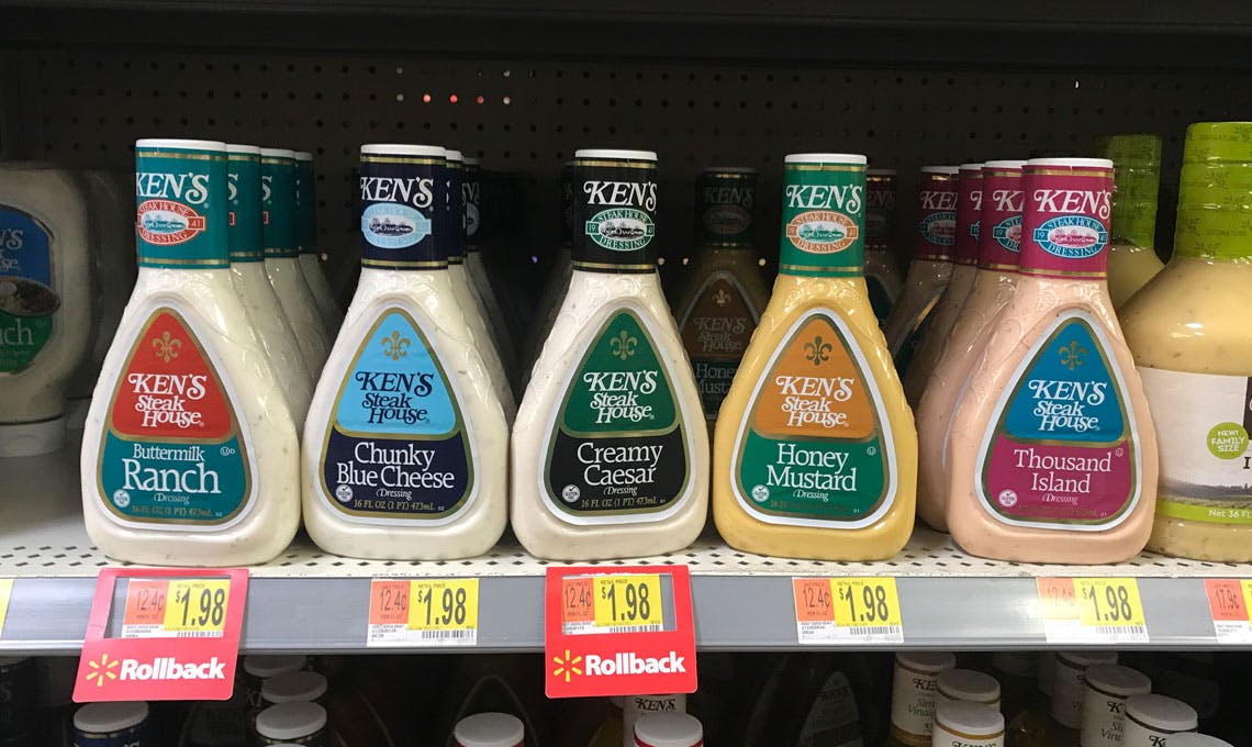 Ken S Salad Dressing Just 1 23 At Walmart Use Your Phone