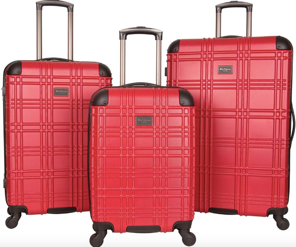 steve madden 6 piece luggage set